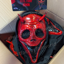 Skull Devil Mask - Fun World -