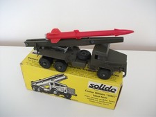 SOLIDO ARMY MILITARY CAMION UNIC MISSILE LAUNCHER TRUCK  BOXED * FREE POSTAGE **