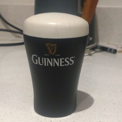 Guinness pint glass stress toy - pint,