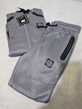 Men's Stone Island Polyester Tracksuit Set M/XXL Fleeced Interior