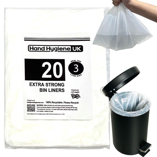 Pedal bin liners extra - 3l,