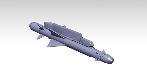 Alarm missile with belly - missile,