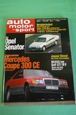 Ams 10/87 * Opel Senator Audi