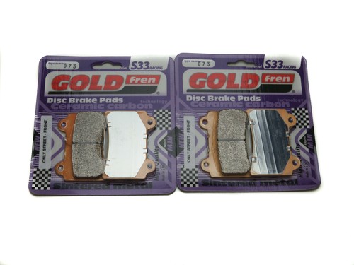Goldfren s33 brake pads front - s33,