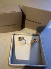 Marco Bicego Yellow Quartz  18k Gold Stud Earring