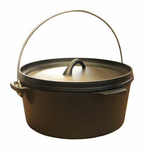 Cast iron stew pot - cast,