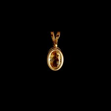 9ct Yellow Gold Oval Citrine