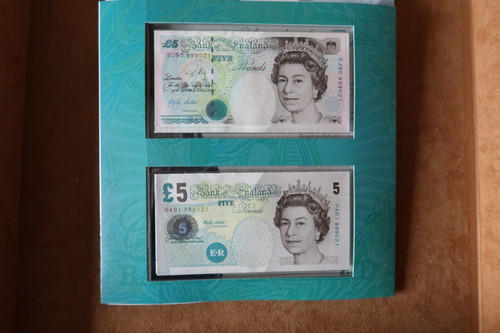 Royal mint 2002 5 pair - £5,