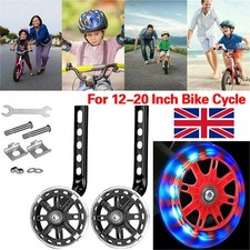 2x Kids Bicycle LED Training