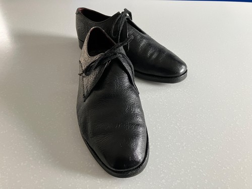 Grenson black antelope leather - antelope,