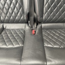 Vito Sport X leather seats, genuine Mercedes, twin rear with bolts ex con