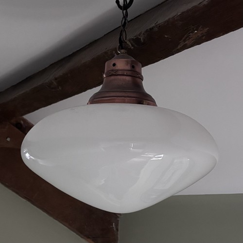 Vintage opaline ceiling light - opaline,