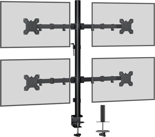 Bontec quad monitor stand for - monitor,