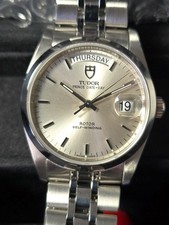 TUDOR Prince Date Day Silver