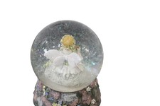 Enesco Musical Fairy Glitter Snow Globe A Whole New World (2000)