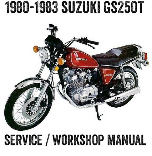 1980 1983 suzuki gs250t gs250 - gs250t,