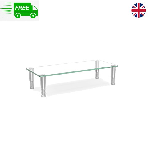 56x24cm clear glass monitor - 56x24cm,