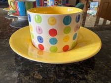 Whittard Of Chelsea Cup And Saucer Set Ceramic Tea Coffee Preowned