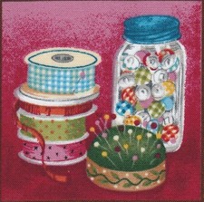 Fabric Picture Panel Ribbon