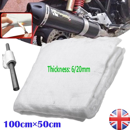 Exhaust silencer wadding - exhaust,
