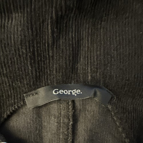 George navy corduroy cotton - navy,