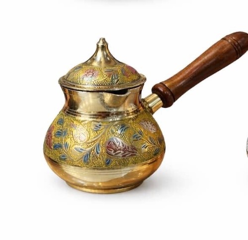Handmade brass turkish coffee - handmade,