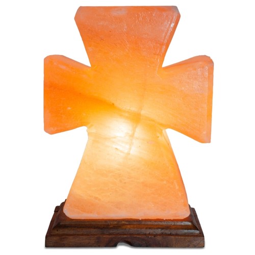 Himalayan salt lamp cross - xl,