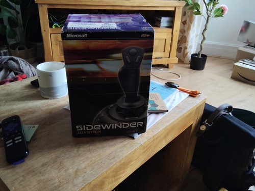 Microsoft sidewinder joystick - microsoft,