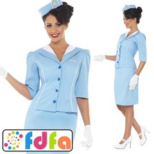 Smiffys Air Hostess Cabin Crew