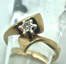 9 carat gold diamond solitaire
