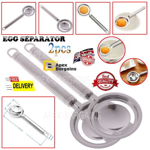 2pcs egg white - white, separator