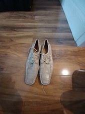 Smart mens dressy  Paolo Vandini )all leather shoes UK 9 1/2 VERY GOOD CONDITION