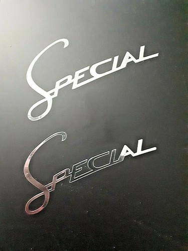 Lambretta special logo chrome - logo,