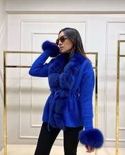 Knitwear Real Fox Fur Women