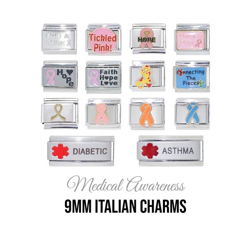 Medical 9mm italian charm - medical,