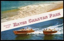 Haven Caravan Park Postcard