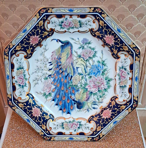 Japanese octagonal peacock - japanese,