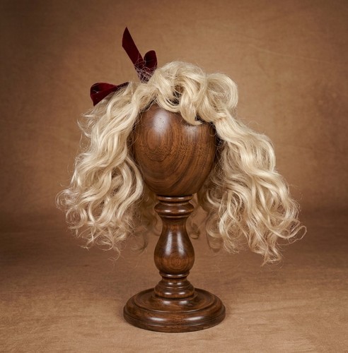 Doll wig goat mohair - goat,