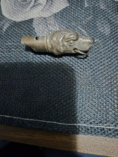 Victorian sterling silver dog - sterling,