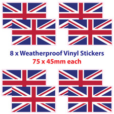 Union Jack GB England Flag 8 x