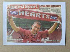 RUDI SKACEL HEARTS LEGEND HAND-SIGNED PHOTOCARD (1)         