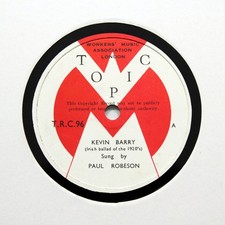 PAUL ROBESON "Kevin Barry"