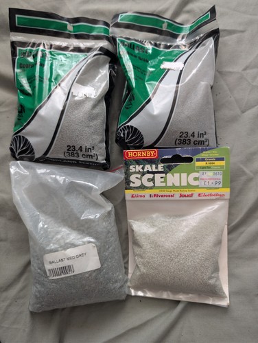 Bags model railway - model, ballast