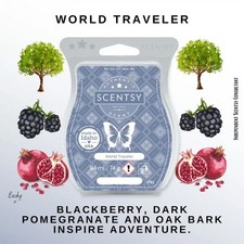 ? Scentsy World Traveler  ?? BESTSELLER Wax Melt 8 cube Bar rrp £8