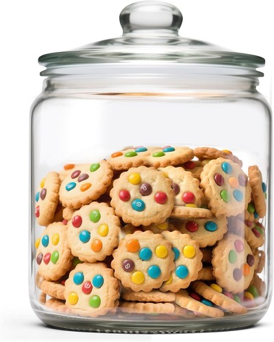 Mastertop biscuit jar - biscuit, glass