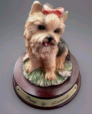Leonardo Collection Yorkshire Terrier Puppy Vintage Collectible Figurine