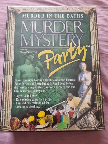 Murder mystery party - party, in