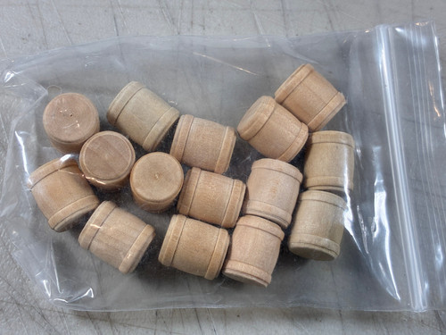15x beer barrels 2018 brass - beer,