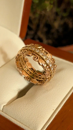 Clogau welsh 18ct - 1854, am