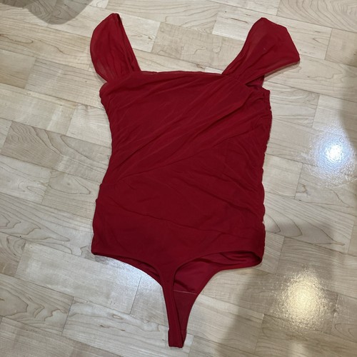 Wolford red bodysuit - red,